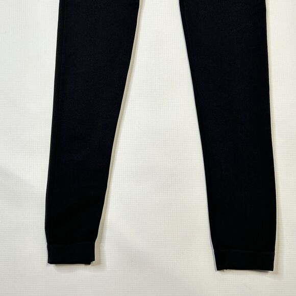 Spanx Look At Me Now Seamless Crop Leggings Very Black Medium Style #FL3515 - Picture 7 of 13